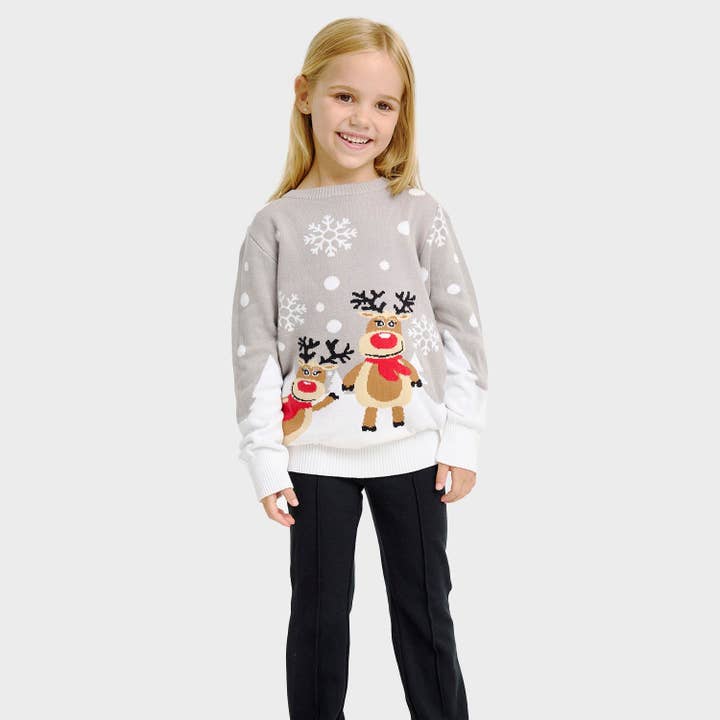 Happy Seasons - Wholesale Gebreide trui - Kinderen - Schattige kersttrui - kind.2