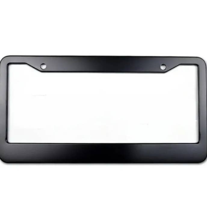 MonkeyFeetGraphics - Wholesale Car Decorative Charm - Unisex - Custom Car License Plate Frame Black Plastic or Aluminum Truck Car Van Décor Vehicle Accessories Auto Parts9