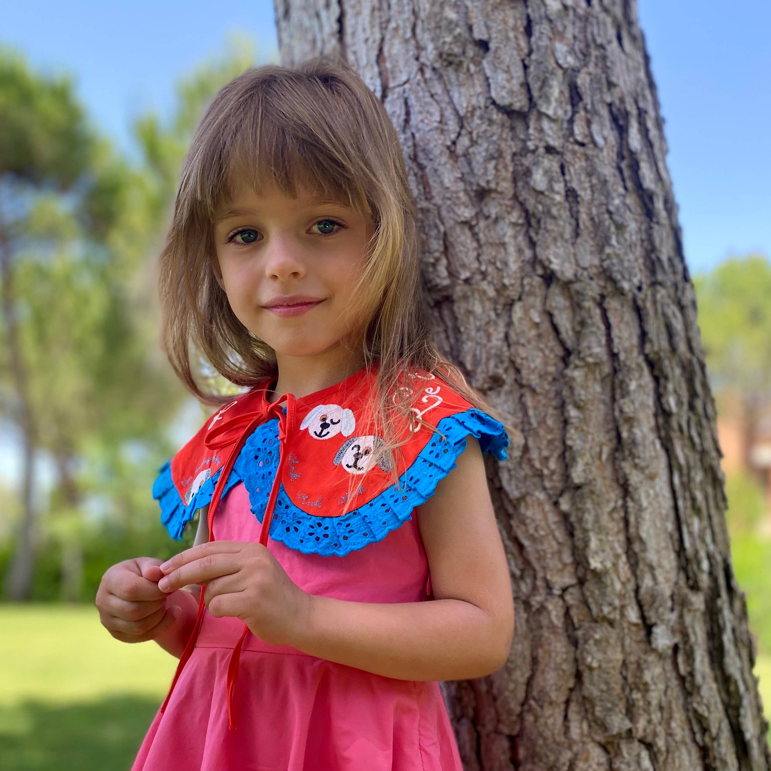 OÛCOLLIE - Wholesale T-Shirt - Kids - Best Friend In Red0