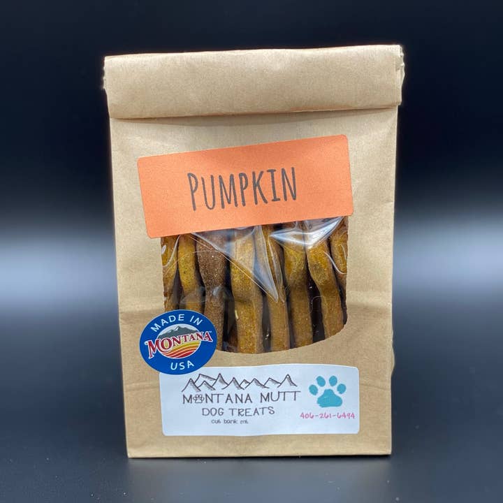 MONTANA MUTT - Wholesale Pet Treats - Dog - Pumpkin Dog Treats0