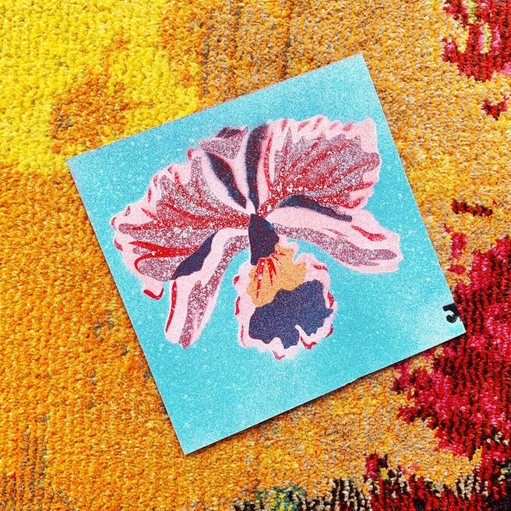 „Orquidea“ Sprühfarben-Druck für den Großhandel von El Doradx