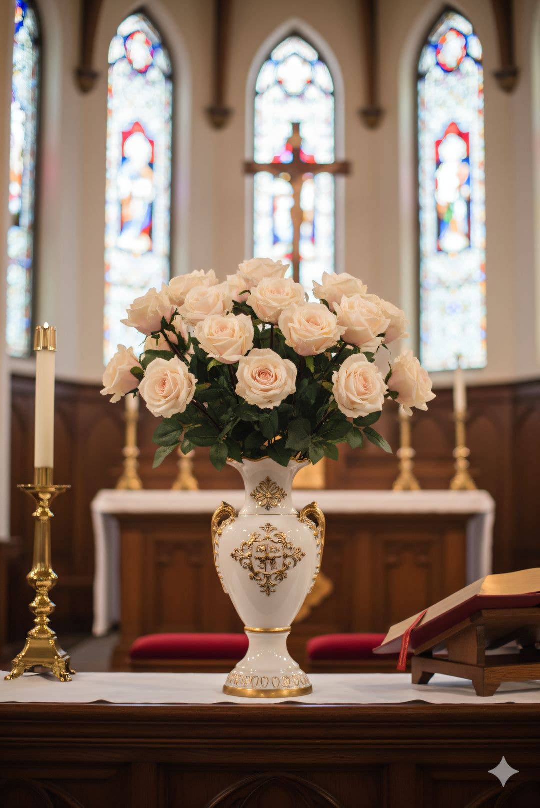 Larksilk - Wholesale Artificial Flowers - 27” Real Touch Pink Rose – 4” Diameter Artificial Flower5