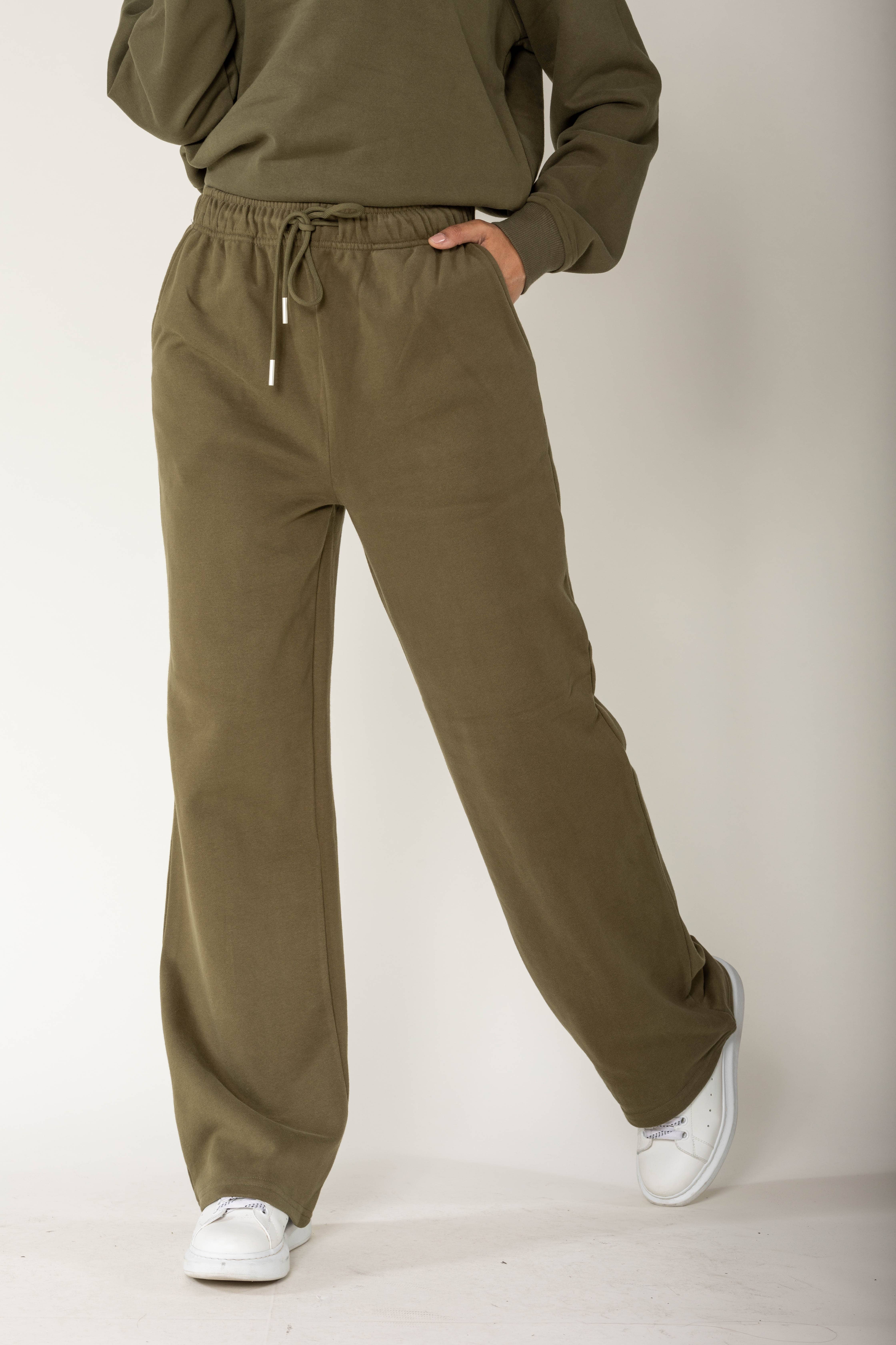 Nina Carter - Wholesale Lounge Sweatpants/Joggers - Women's - F023 loungewear sport flared fleece joggers19