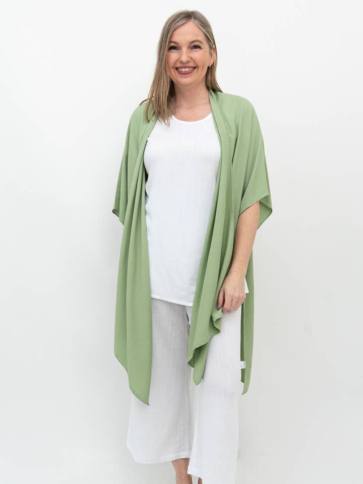 Darcy, Sage, One Size for wholesale by Blue Sky Clothing Co LLC