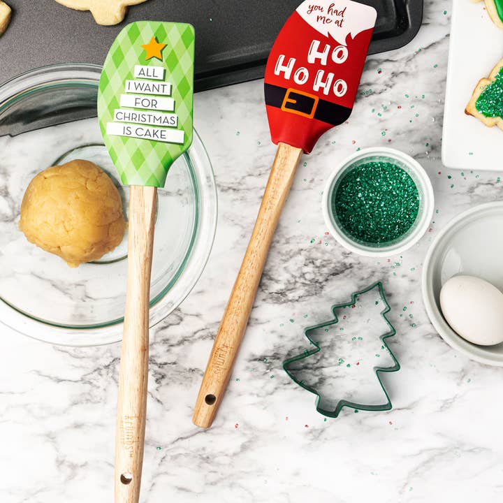 DM Merchandising - Wholesale Cookie Cutter - Krumbs Kitchen Christmas Spatula Cookie Cutter Set