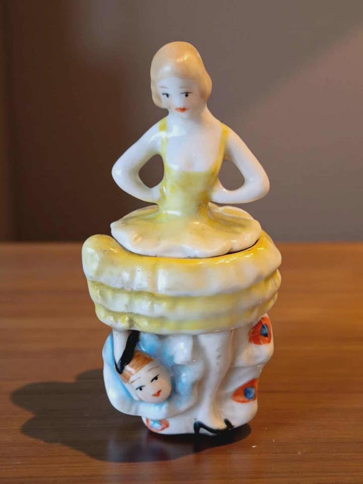 Porta-comprimidos Banhista Art Déco - Renascimento Vintage por atacado de Art Déco Style