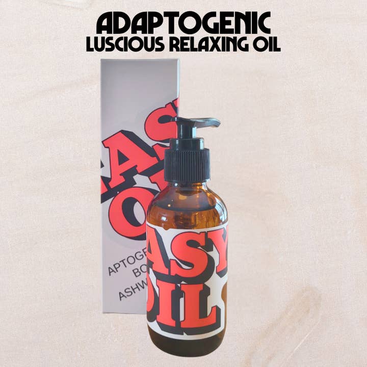 EASY OIL : Adaptogenic Luscious Oil for wholesale by Wild Yonder Studio