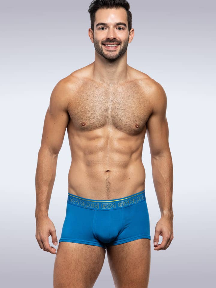 Blue Bamboo Trunk for wholesale by GARCON® Underwear