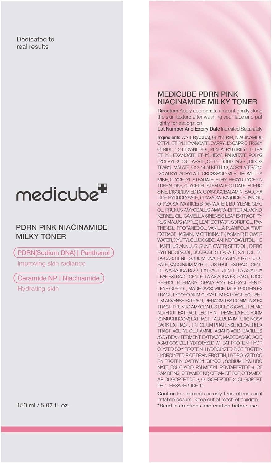 Best Beauty Group - Wholesale Facial Toner - MEDICUBE PDRN Pink Niacinamide Milky Toner7