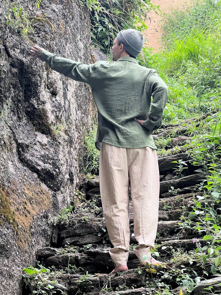 A Tender Rose – Großhandel Hose – Unisex – Chinohose aus Hanf2