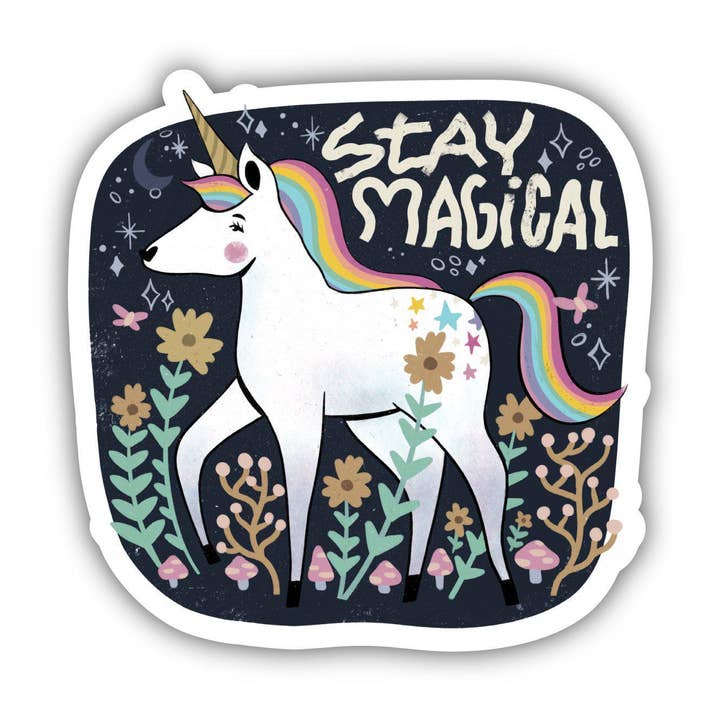 Big Moods - Wholesale Sticker - Stay Magical Unicorn Fairytale Sticker