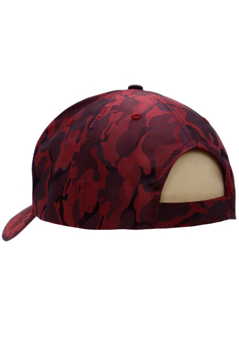 Cap Zone – Engroshandel Baseballkasket - Unisex – USA Arc Logo Camo Poly Baseball Cap4
