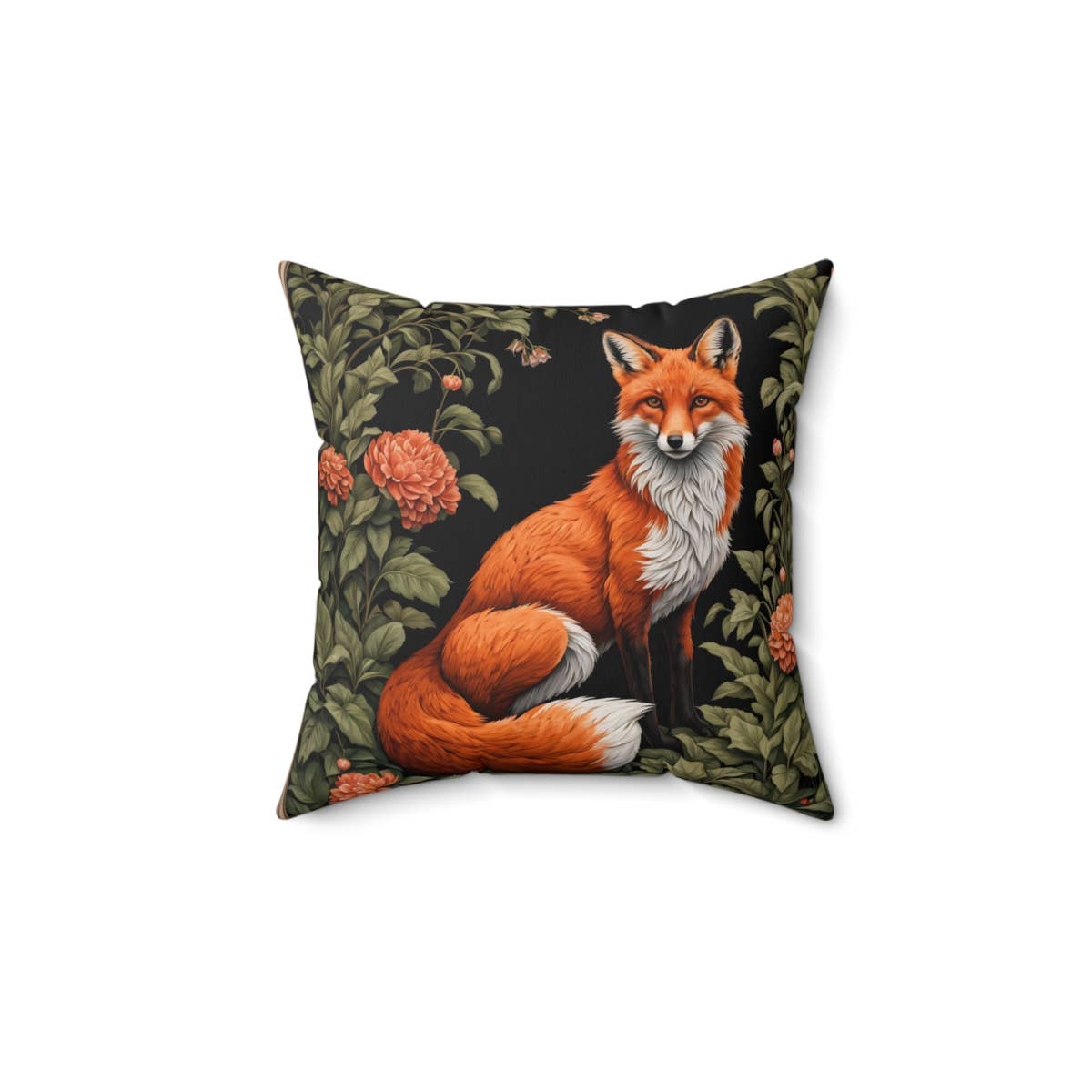 Upside Down Owl Farm - Wholesale Throw/Decorative Pillow - Fox Home Decor, Woodland Fox Pillow, Fox Accent Pillow4