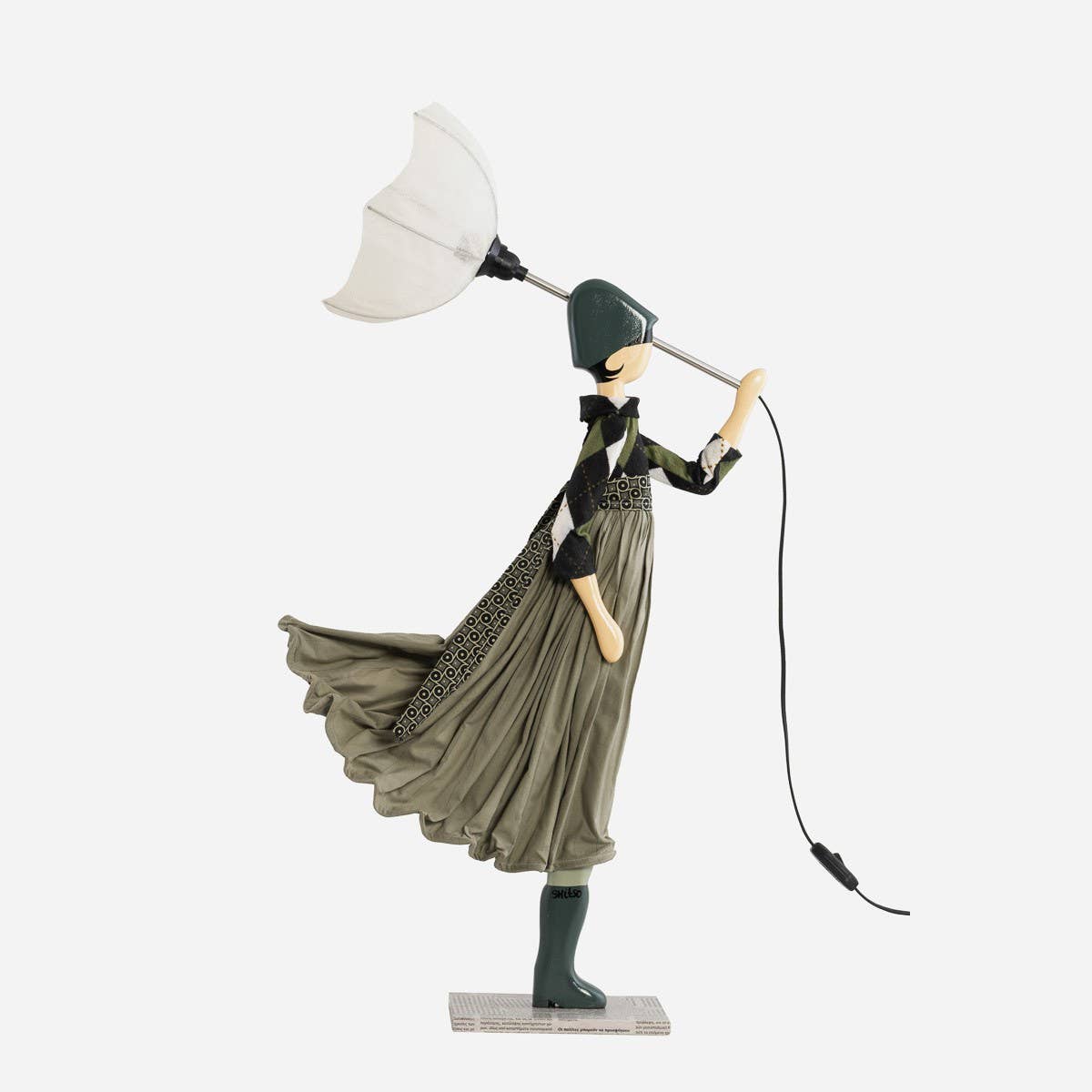 Skitso - Wholesale Figurine Lamp - Cara | Little Girl Table Lamp0