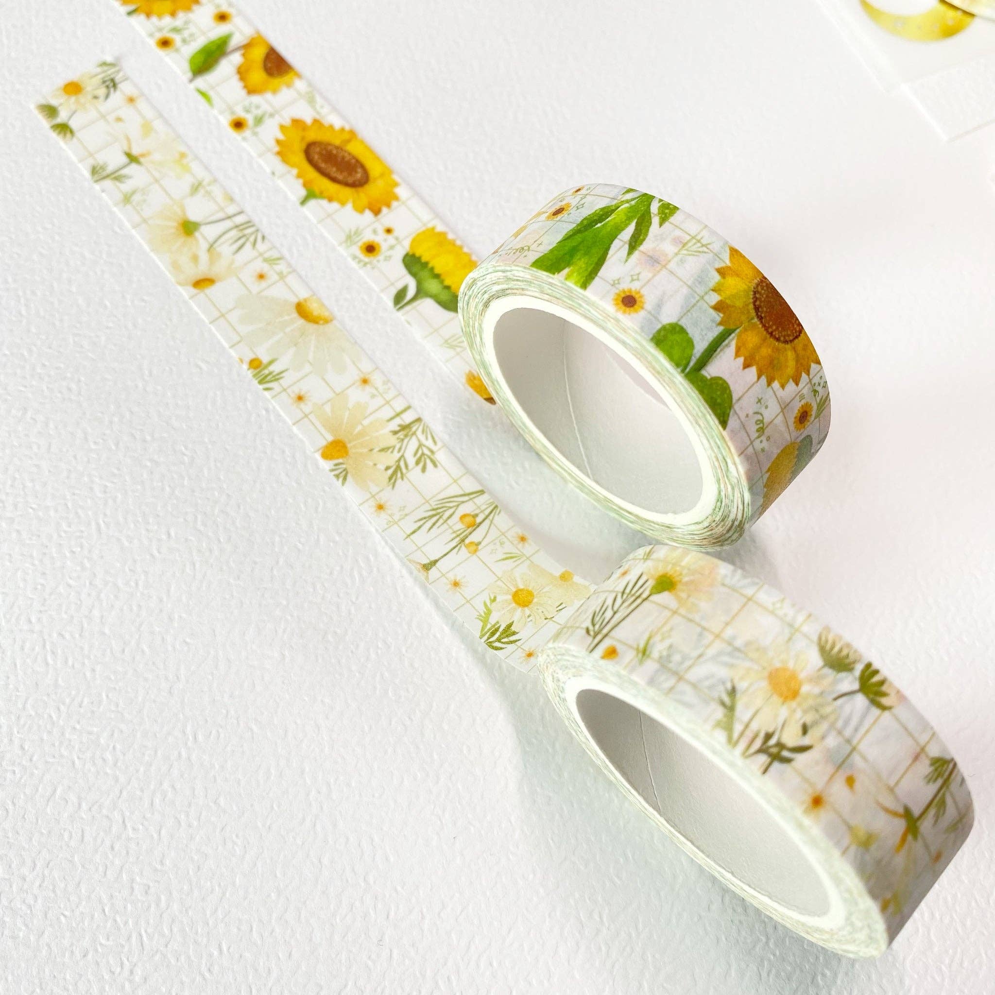 Lettoon - Wholesale Washi Tape - Washi Tape - Chamomile & Sunflower3