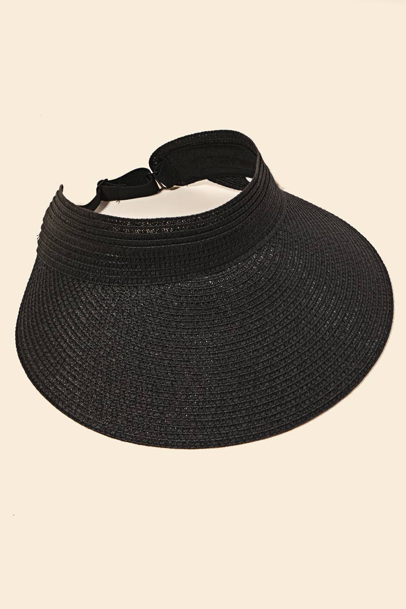 Anarchy Street - Wholesale Visor - Women's - Natural Straw Fashion Visor9