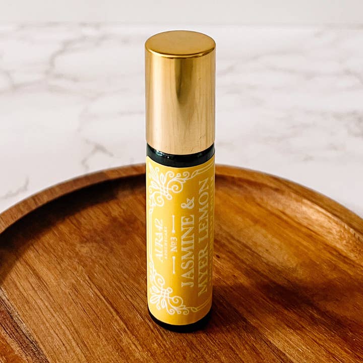 N. 3 - Rullo per aromaterapia | Jasmine & Myer Lemon per la vendita all'ingrosso da parte di Aura42® Apothecary