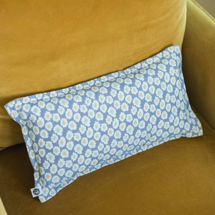 LPP X Petit Pan Duel-Sided Lumbar Pillow for wholesale by Letterpress PLAY