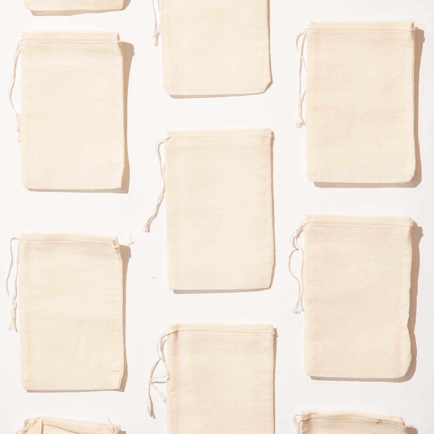 Herbally Grounded - Vendita all'ingrosso Borsa per shopping/spesa - Sacchetti in mussola con coulisse da riempire0