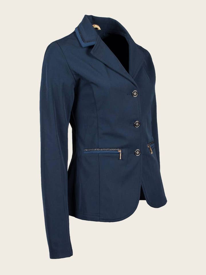 Super Lightweight Equestrian Inspire Show Jacket Navy for wholesale by Espoir Equestrian