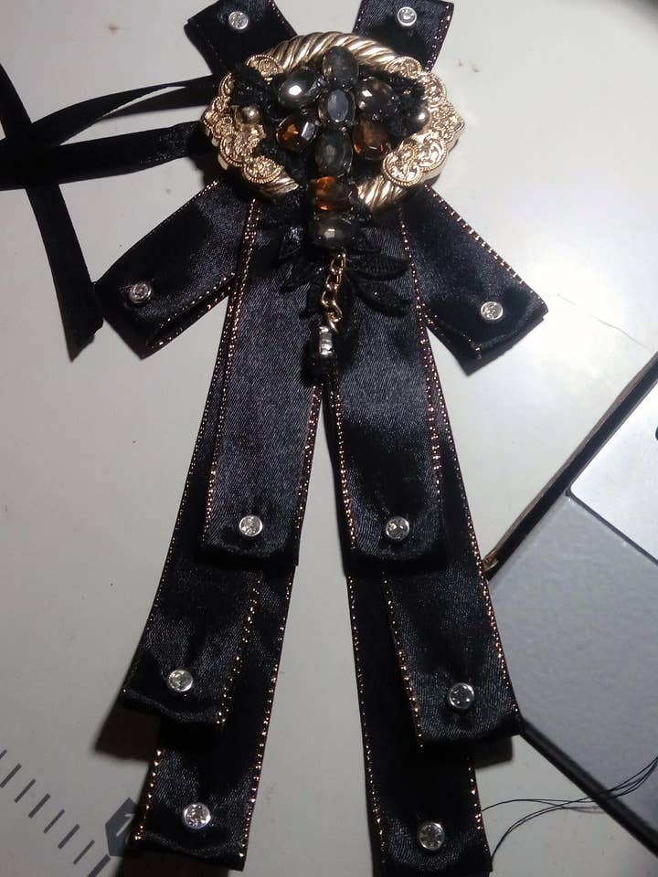 Gothick Neck Tie Custom Made for wholesale by GnG cosplay art fashion