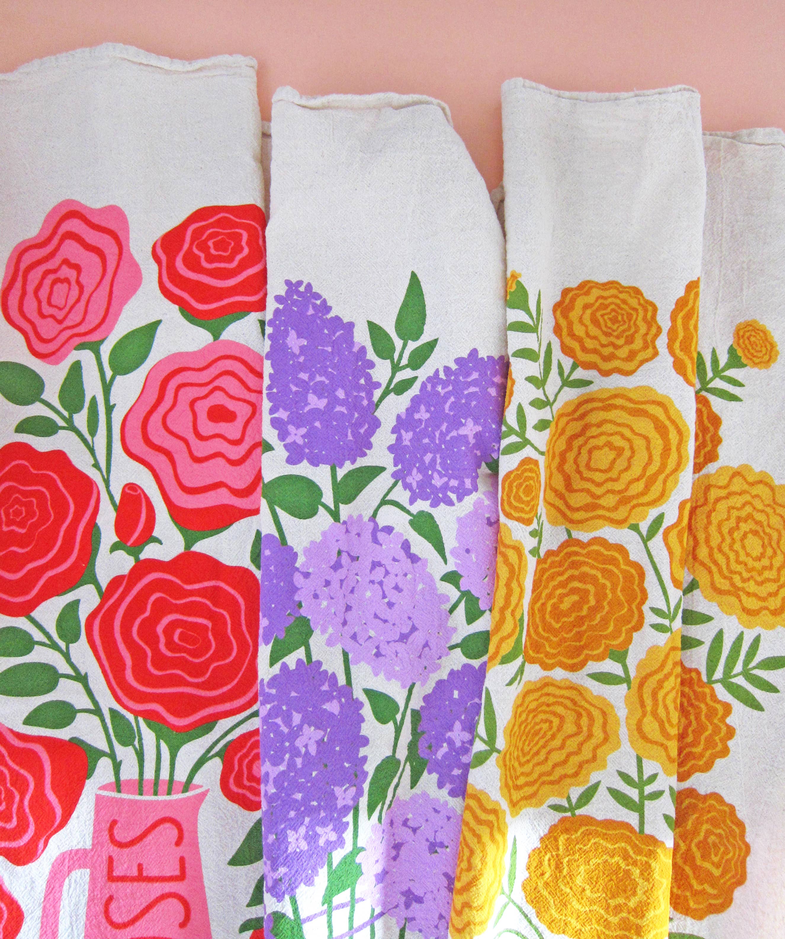 The Neighborgoods - Wholesale Tea Towel - Marigold Tea Towel4