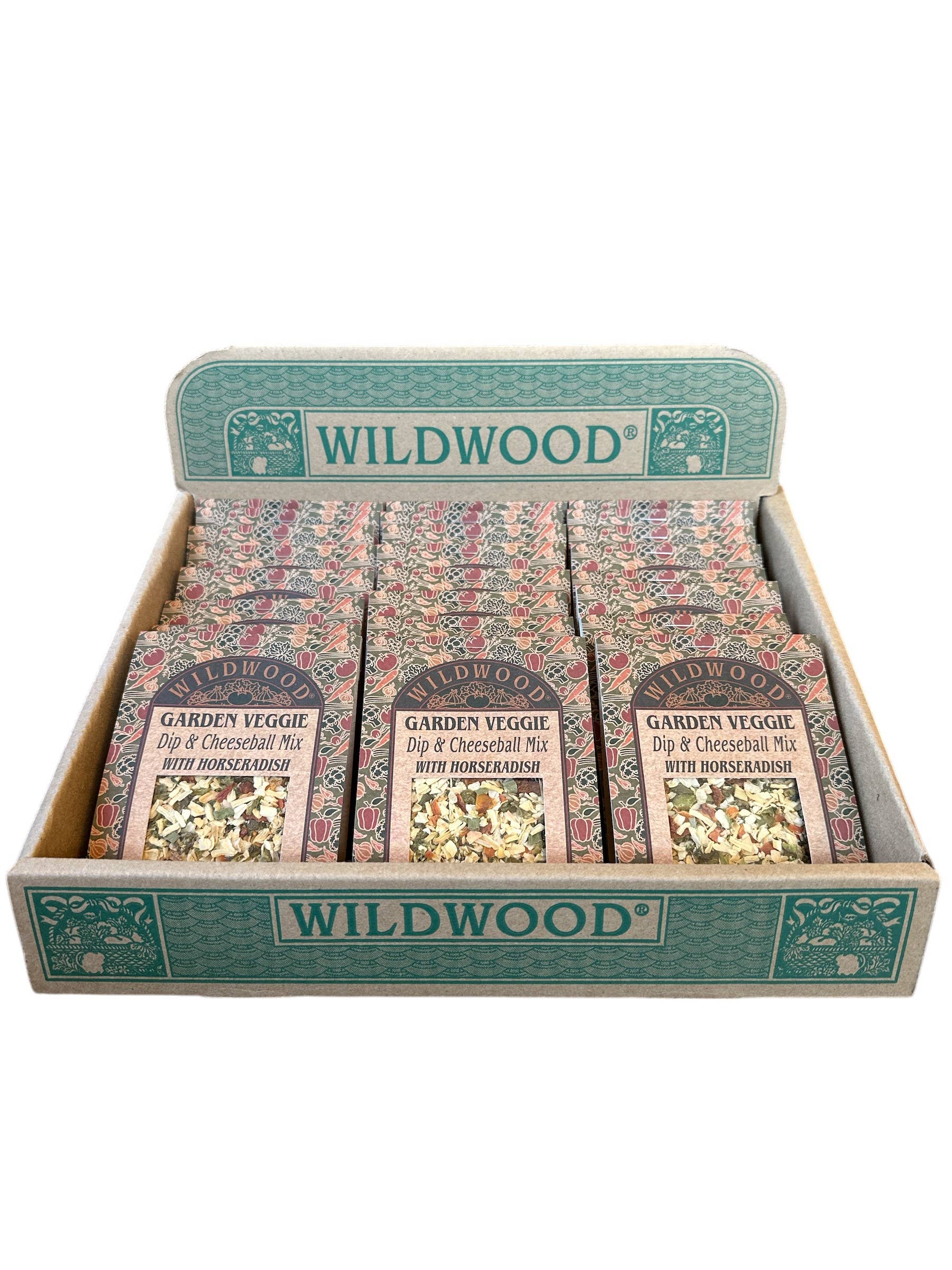 Wildwood Specialty Foods - Wholesale Dip - Garden Veggie with Horseradish Dip Mix Case