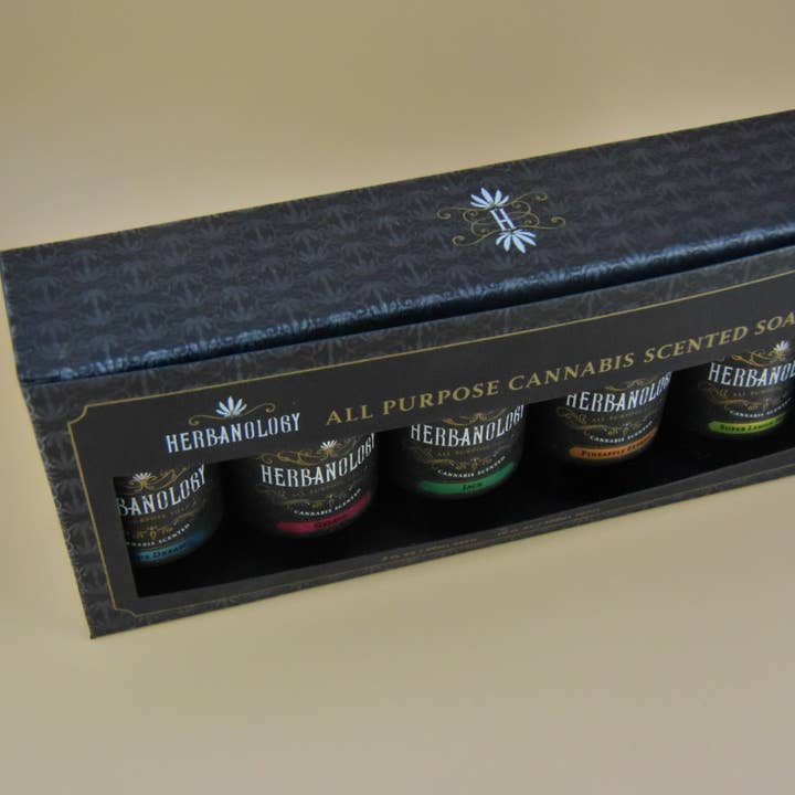 Herbanology Aromatics - Wholesale Bar Soap - 5 Pack Sample Pack Terpene Scented Soap4