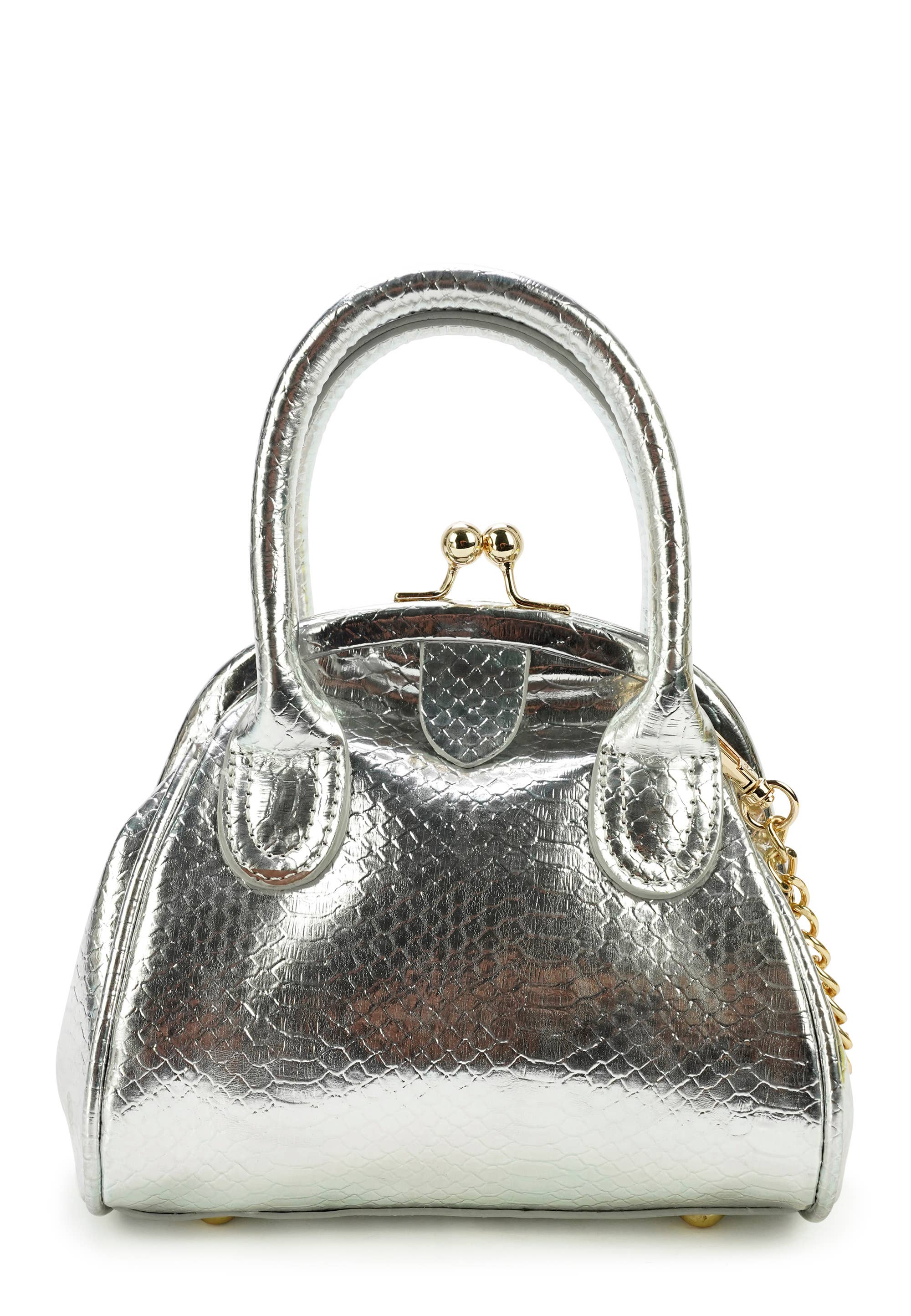 HJS - Wholesale Shoulder Bag - Women's - 'MARIPOSA' Crossbody Bag - Small Size with Snake Print12