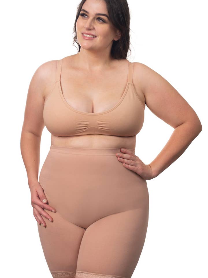 B Free AUSTRALIA - Wholesale Athletic Shorts - Women's - Anti Chafing High Rise Long Cotton Shorts4