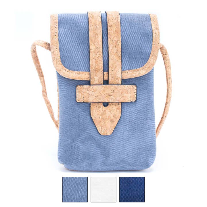 Meninas Bonitas Cork - Wholesale Crossbody Bag - Women's - Elle Cork Mobile Sling Bag-2081