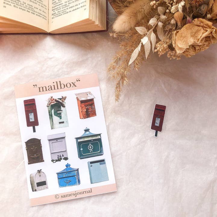 mailboxes, sticker sheets, stickers, letters, letters for wholesale by samesjournal