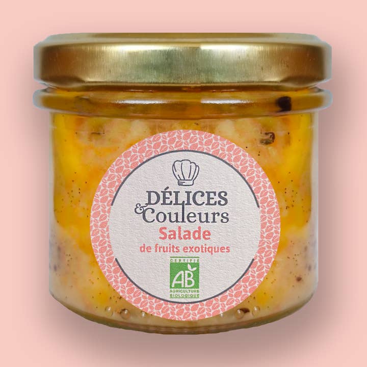 Organic Exotic Fruit Salad for wholesale by Délices & Couleurs, la cuisine en bocal