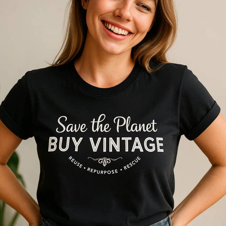 Save the Planet Eco-Friendly T-Shirt for wholesale by Soleinspire