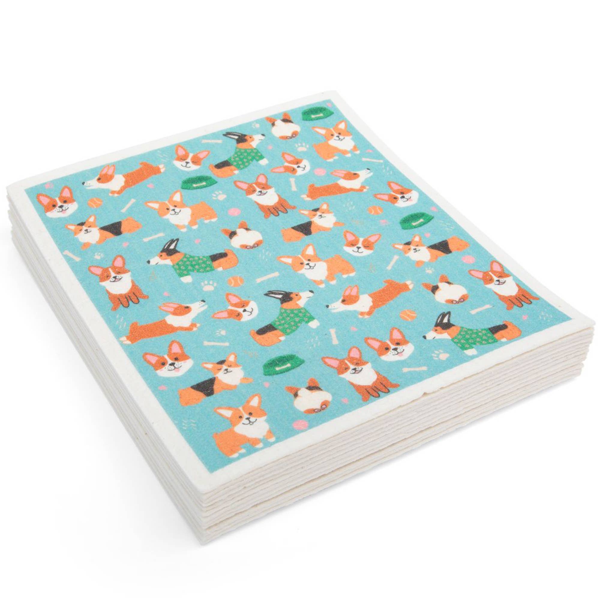 Puppington - Wholesale Dishcloth - Pupper Towels Corgi Clean Swedish Dishcloth Dog Mom Dad Gift2