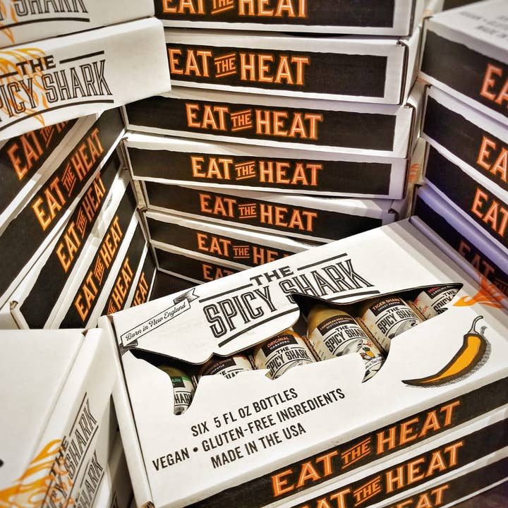 The Spicy Shark - Wholesale Hot Sauce - The Spicy Shark Hot Sauce Gift Box2