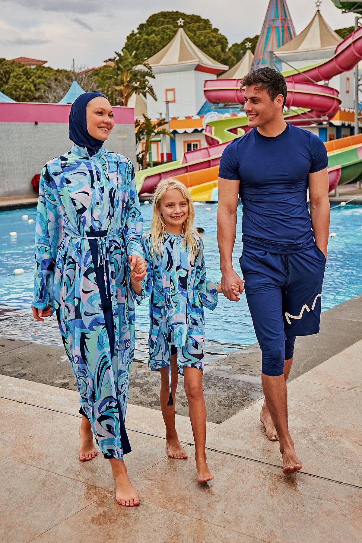 Marina Swimwear - Vendita all'ingrosso Kimono - Donna - Kimono Pareo colorato P24282