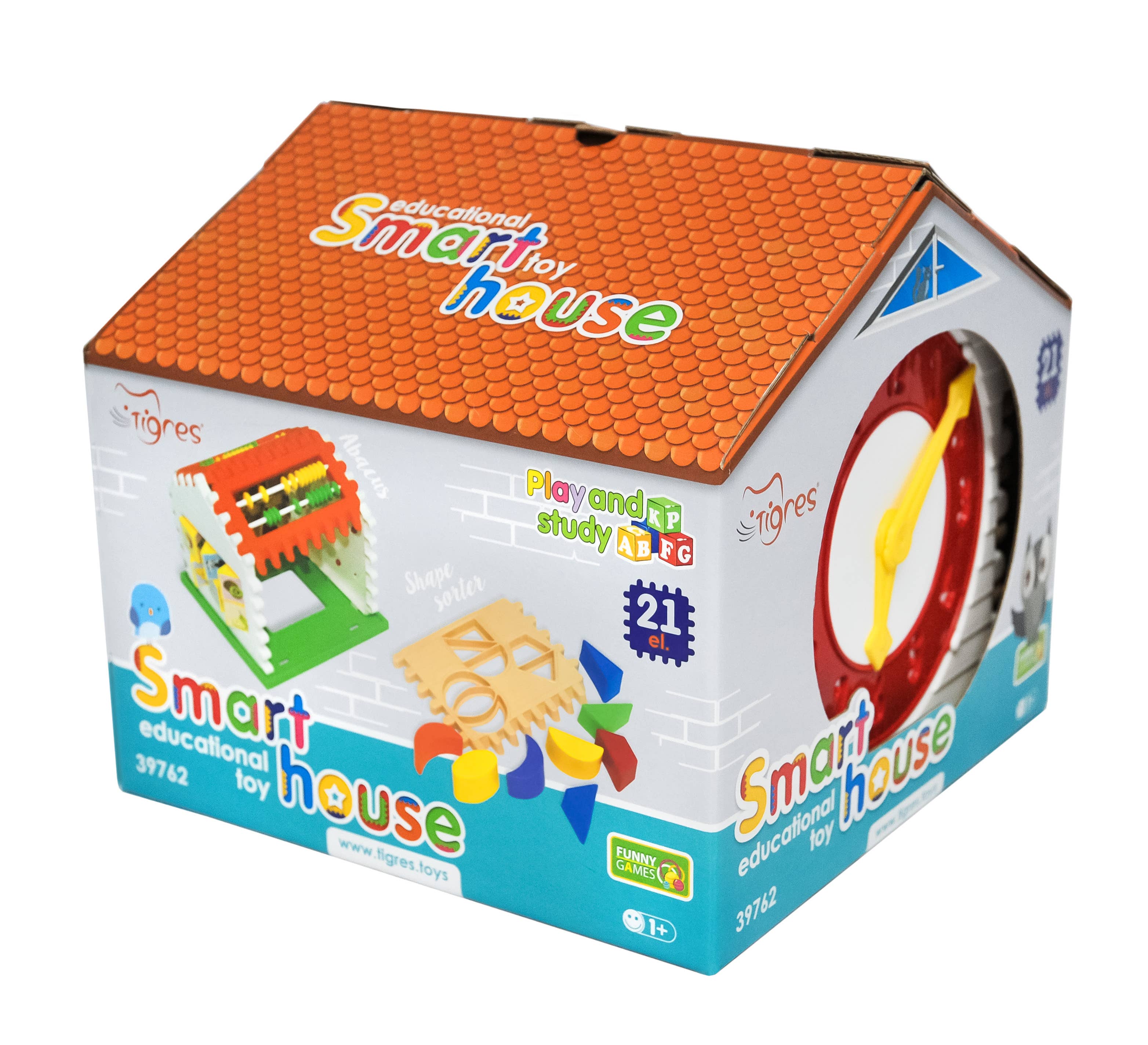 Lotus Pharmacy & Kids Boutique - Vendita all'ingrosso Set di giocattoli - Bambini - Toy Sorter Smart House 21 gel in una scatola2