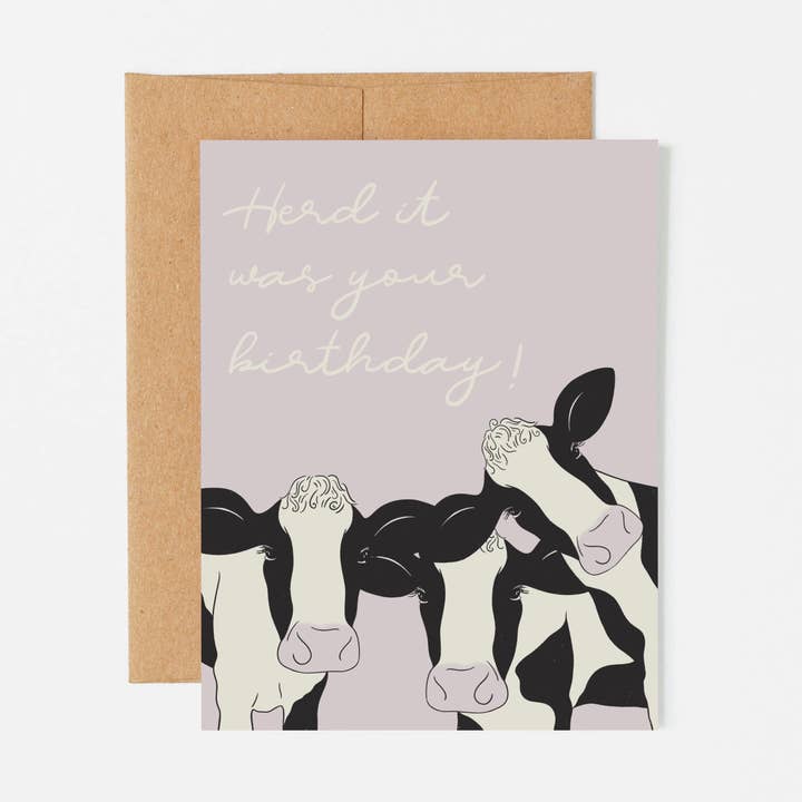 Tarjeta de cumpleaños Hard ItWas Your para venta al por mayor de Lucky Penny Goods