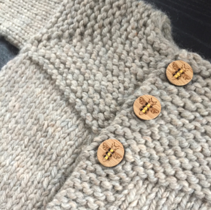 Katrinkles - Wholesale Sewing Button/Snap - Honey Bee Stitchable Buttons5