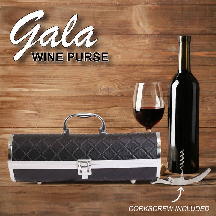 Primeware Inc. - Vendita all'ingrosso Borse per bottiglie di vino - Portamonete da vino Gala3