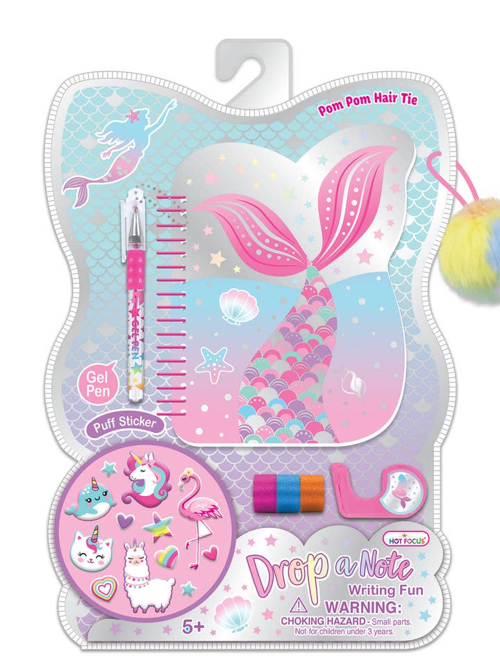 Drop A Note Writing Fun, Mermaid Vibes for wholesale by Hot Focus, Inc.