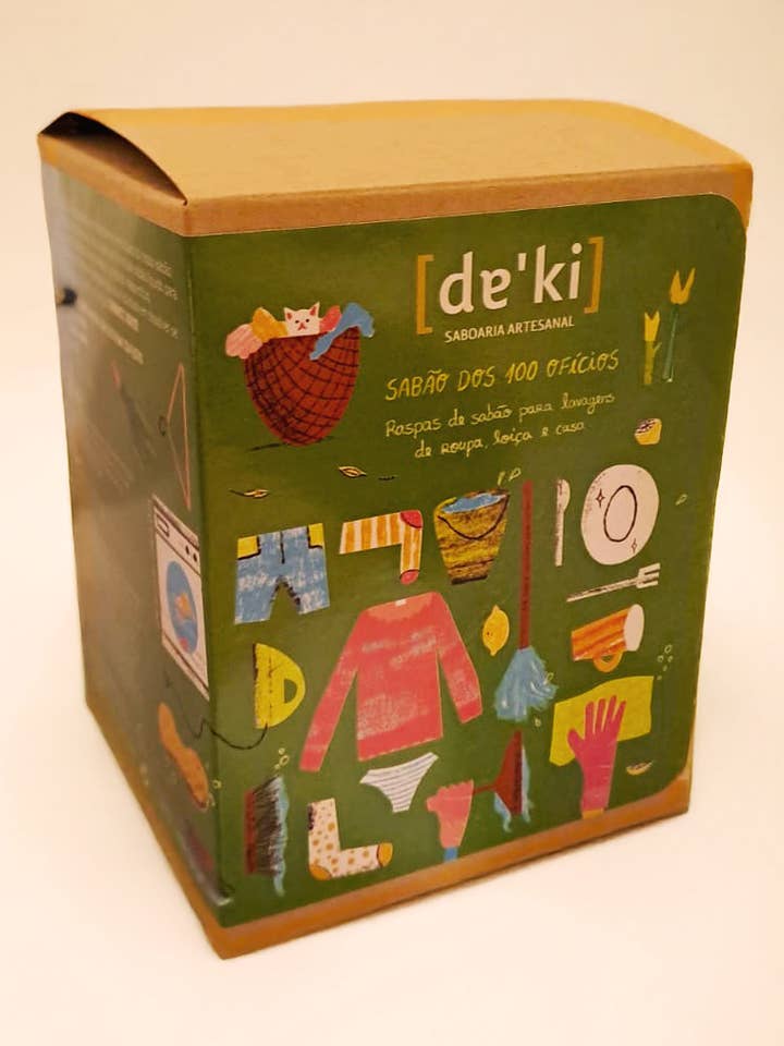 Sæbespåner til 100 Håndværk for engroshandel hos Daki saboaria artesanal