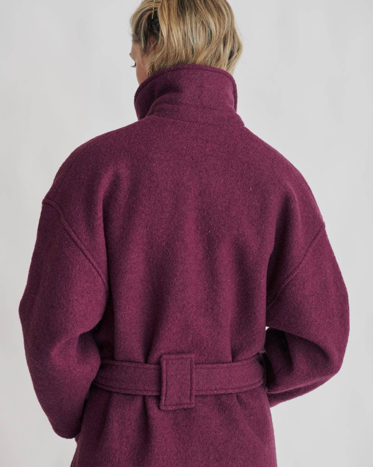 Malahierba - Wholesale Coat - Women's - Lance Coat. Felted wool coat (100%)3