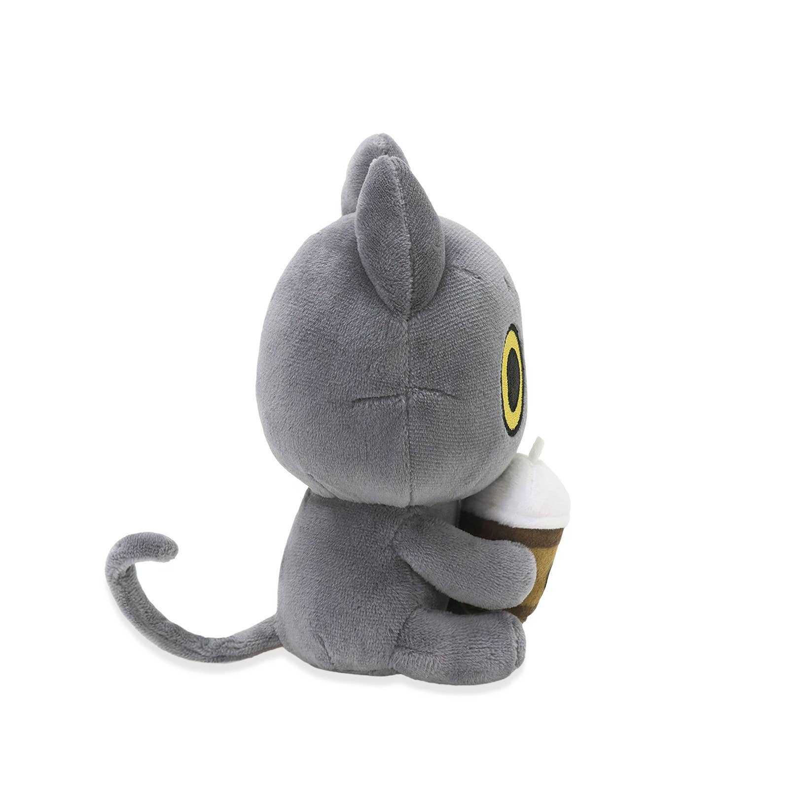 BCZShop - Wholesale Stuffed/Plush Toy - Kids & Baby - Hakongee - Coffee Small Plush Sitting (Angry Cat)2