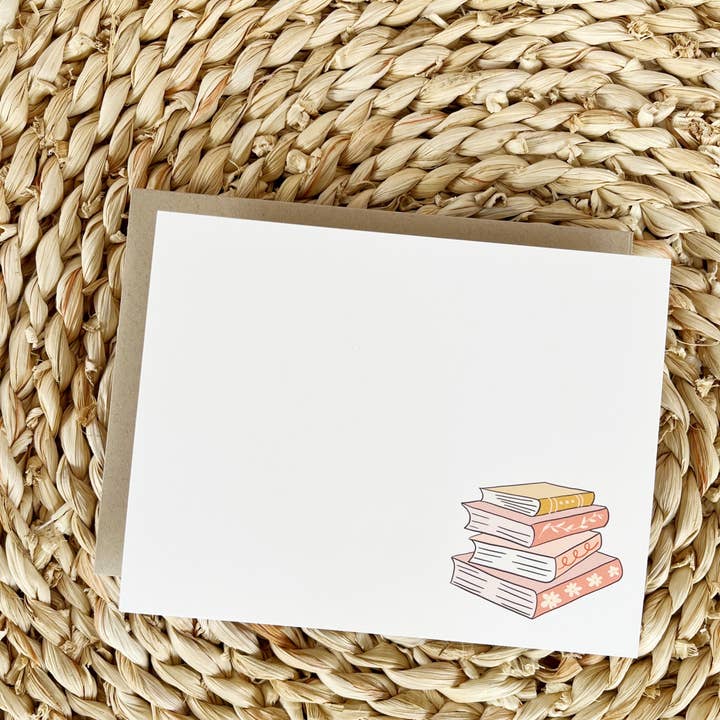 Ensemble de cartes-notes Bookish | Cadeau pour les amateurs de livres, set de notes de lecture pour la vente par Prairie Letter Shop