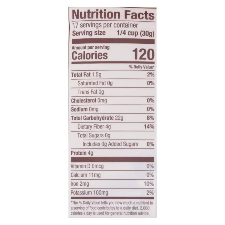 Ware Spark - Wholesale Flour - Bob's Red Mill - Oat Flour Gluten Free - Case Of 4-18 Oz1