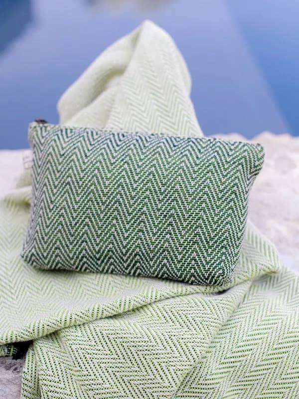 Cotton Purse Thorn - Dark | Light Green for wholesale by Chicoração