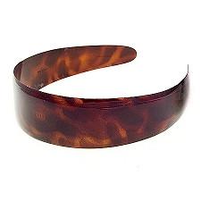 Classic Tortoise Shell Wide Headband 819 for wholesale by CARAVAN J NAHON IMPORT