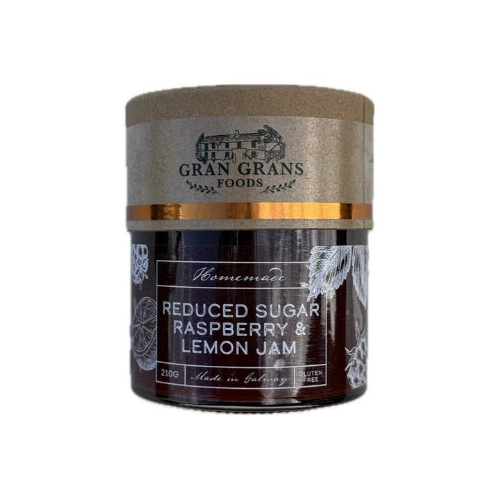 Gran Gran's Foods - Wholesale Jam/Jelly - Homemade Reduced Sugar Raspberry & Lemon Pantry Jam0